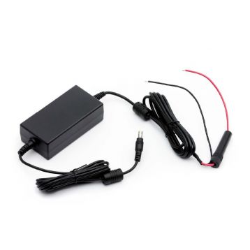 Adaptador de vehículo Zebra DC-DC - cable de 12-24V con salida con cable - Serie Zebra QLn