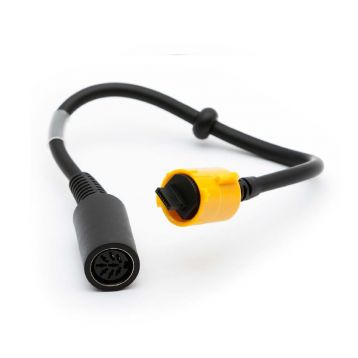 Cable DIN-8 / 14 pines (adaptador de Serie QL) - Zebra QLn Series - con reducción de voltaje.