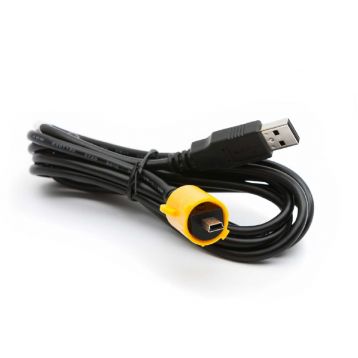 Cable USB Mini / USB de 4 pines - equivalente al cable AT17010-1 - Serie Zebra QLn - con reducción de voltaje.