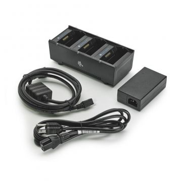 Cargador de batería de 3 unidades (Reino Unido) - Zebra ZQ320