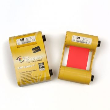 Cartucho ZEBRA ROJO para ZXP3
