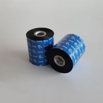 Zebra Resina 4800 - 40mmx450m - Cinta negra