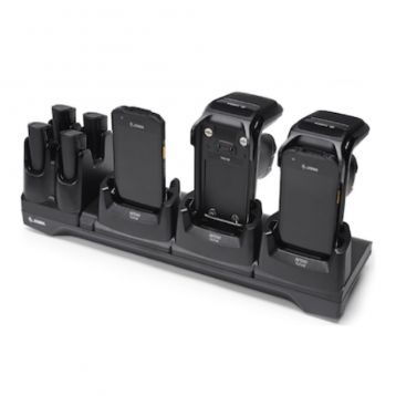 Base de 3 ranuras para RFD40, base de carga exclusiva para TC21/TC26