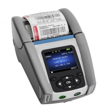 ZEBRA ZQ610Plus - IMPRESORA MÓVIL HEALTHCARE USB, BLUETOOTH & WIFI