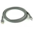 Cable USB blindado recto de 2,80 m