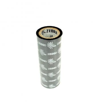 Muestra Zebra Cera 2300 - 110mm x 50m - Cinta negra