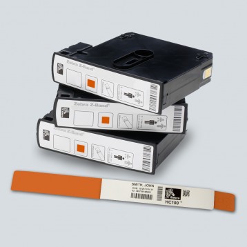 Pulsera Direct ZEBRA para HC100 Z-Band NARANJA adulto
